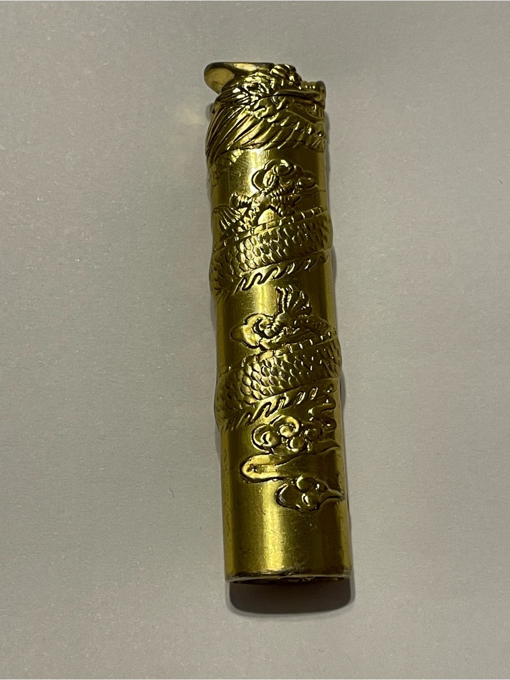 Vintage Dragon Gold Tone Metal Accessory ~ WORKS #0219